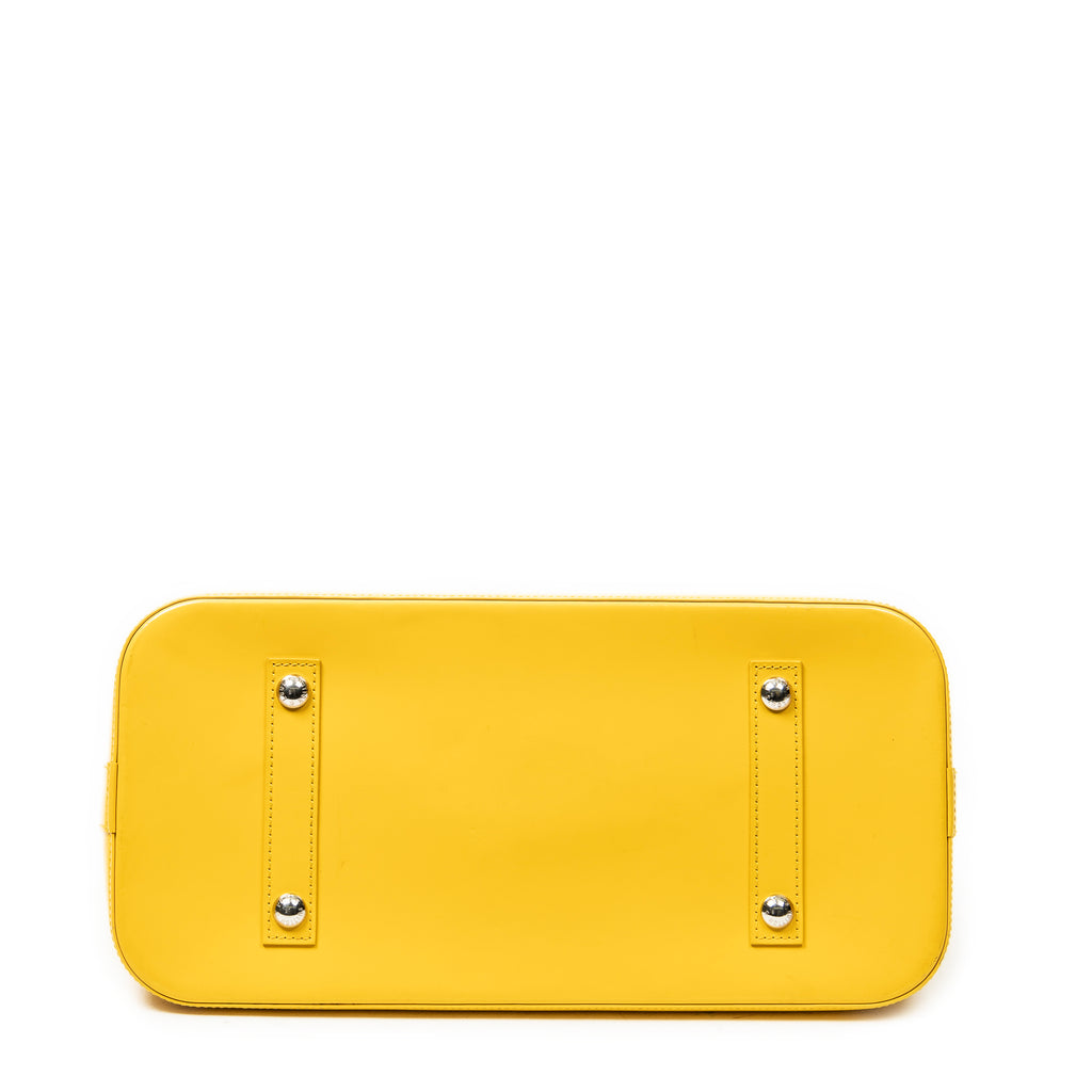 Handbag Alma GM Citron Epi