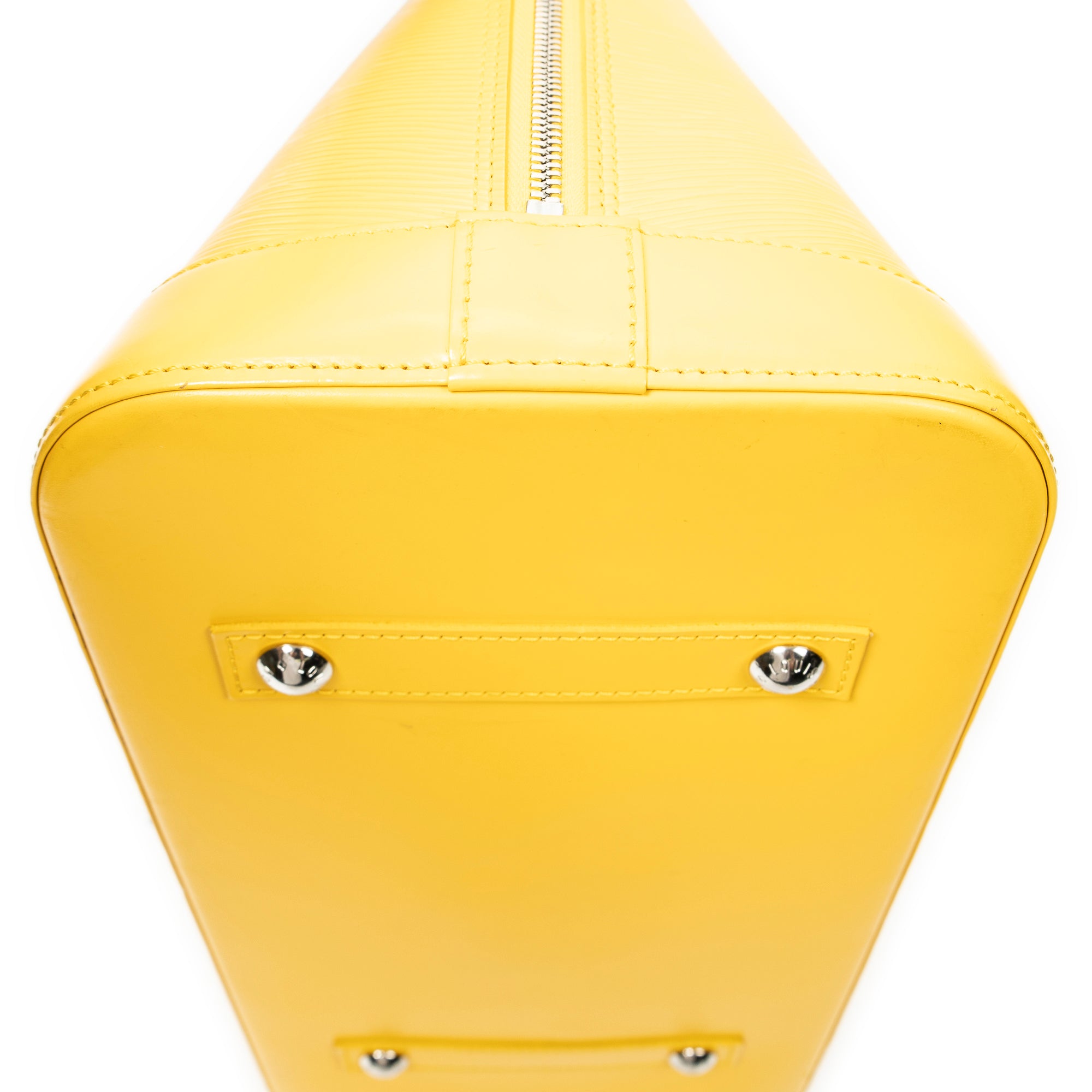 Handbag Alma GM Citron Epi