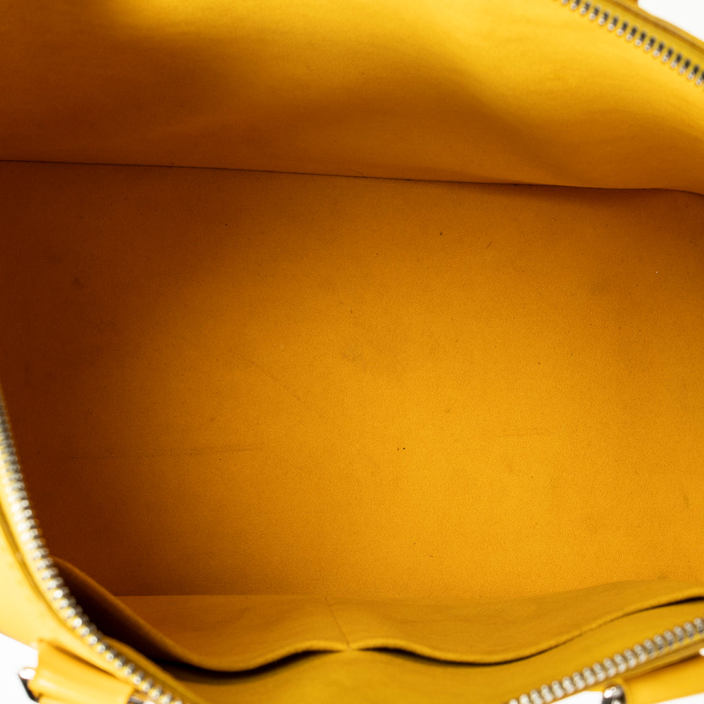 Handbag Alma GM Citron Epi
