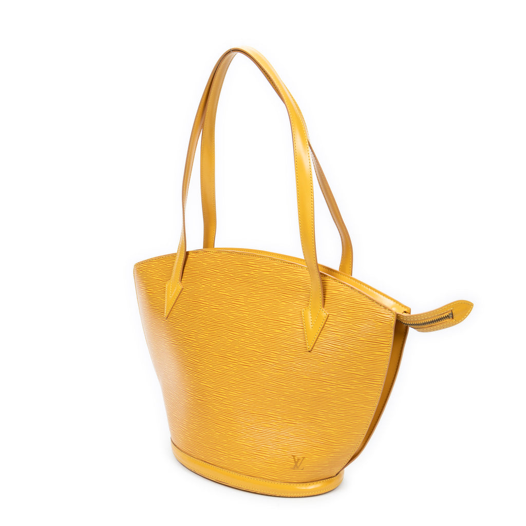 Shoulder Bag St-Jacques Shopping GM Yellow Epi