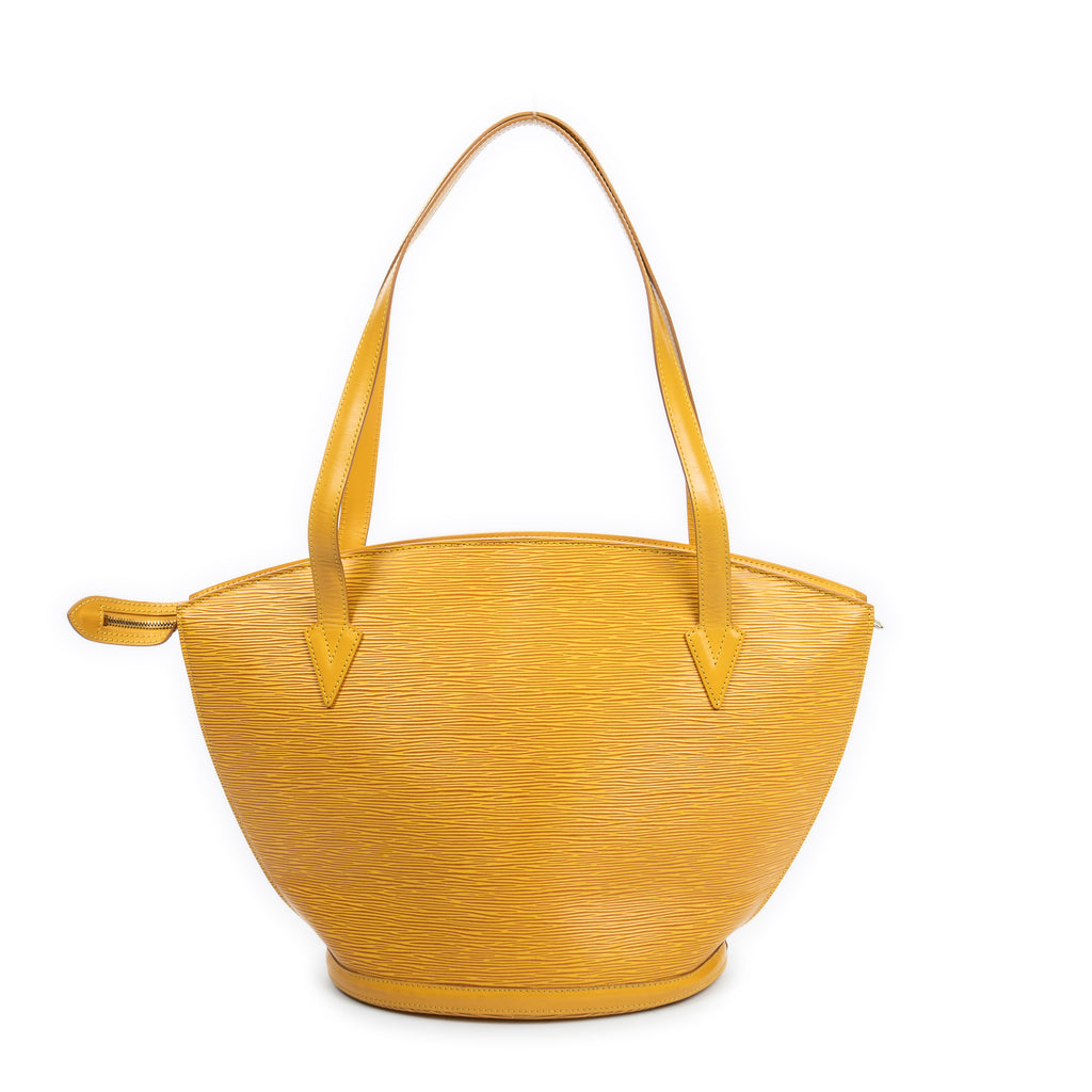 Shoulder Bag St-Jacques Shopping GM Yellow Epi