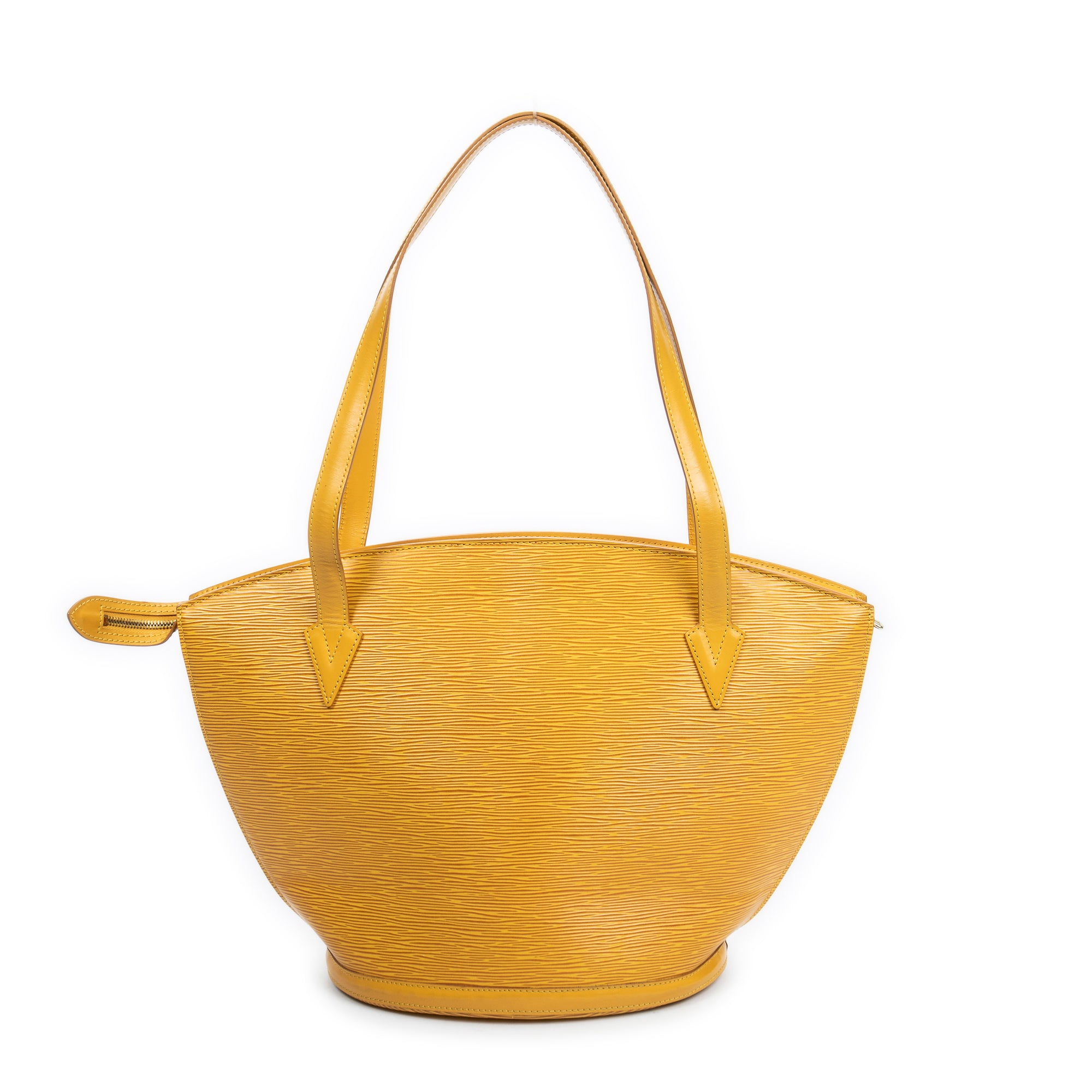 Shoulder Bag St-Jacques Shopping GM Yellow Epi