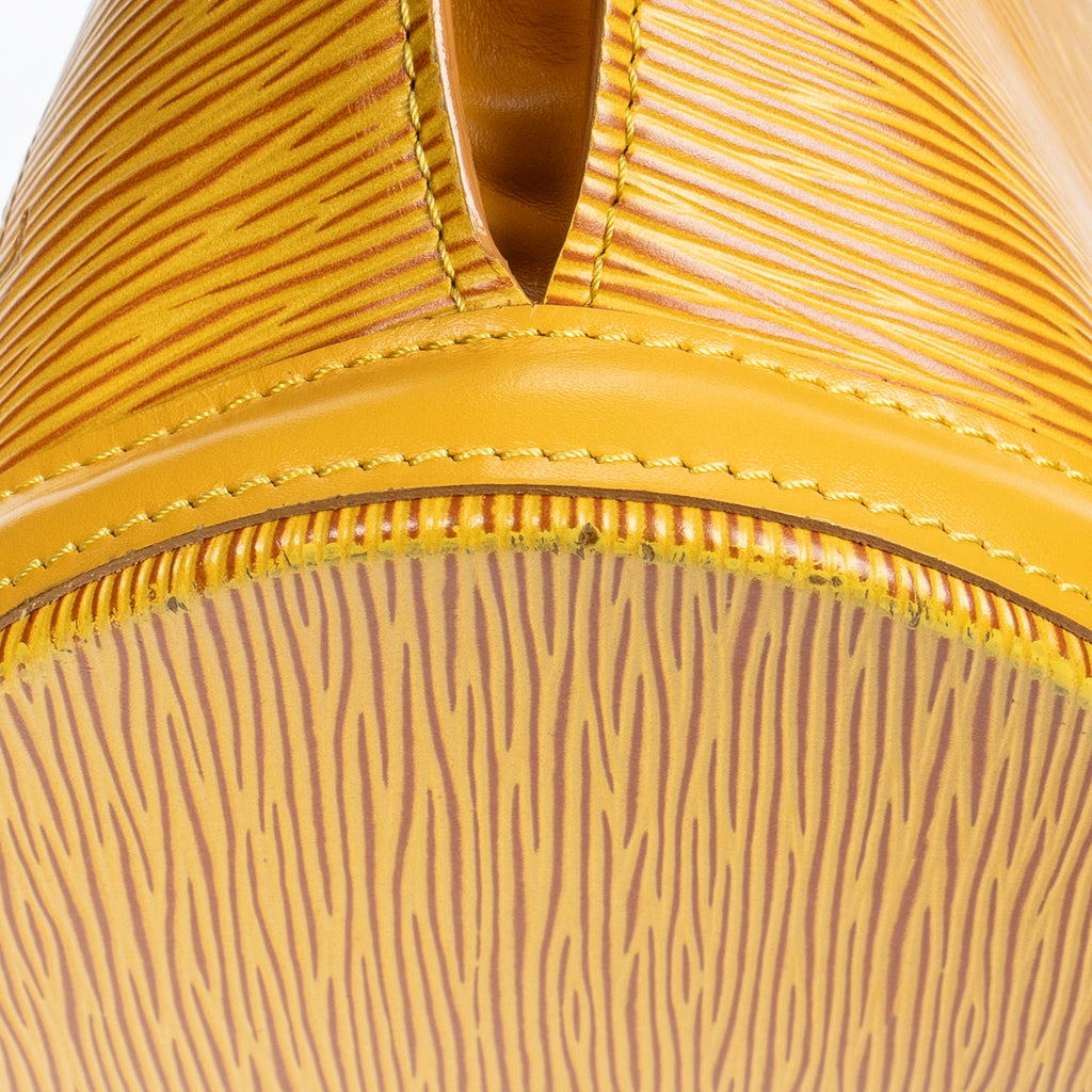Shoulder Bag St-Jacques Shopping GM Yellow Epi