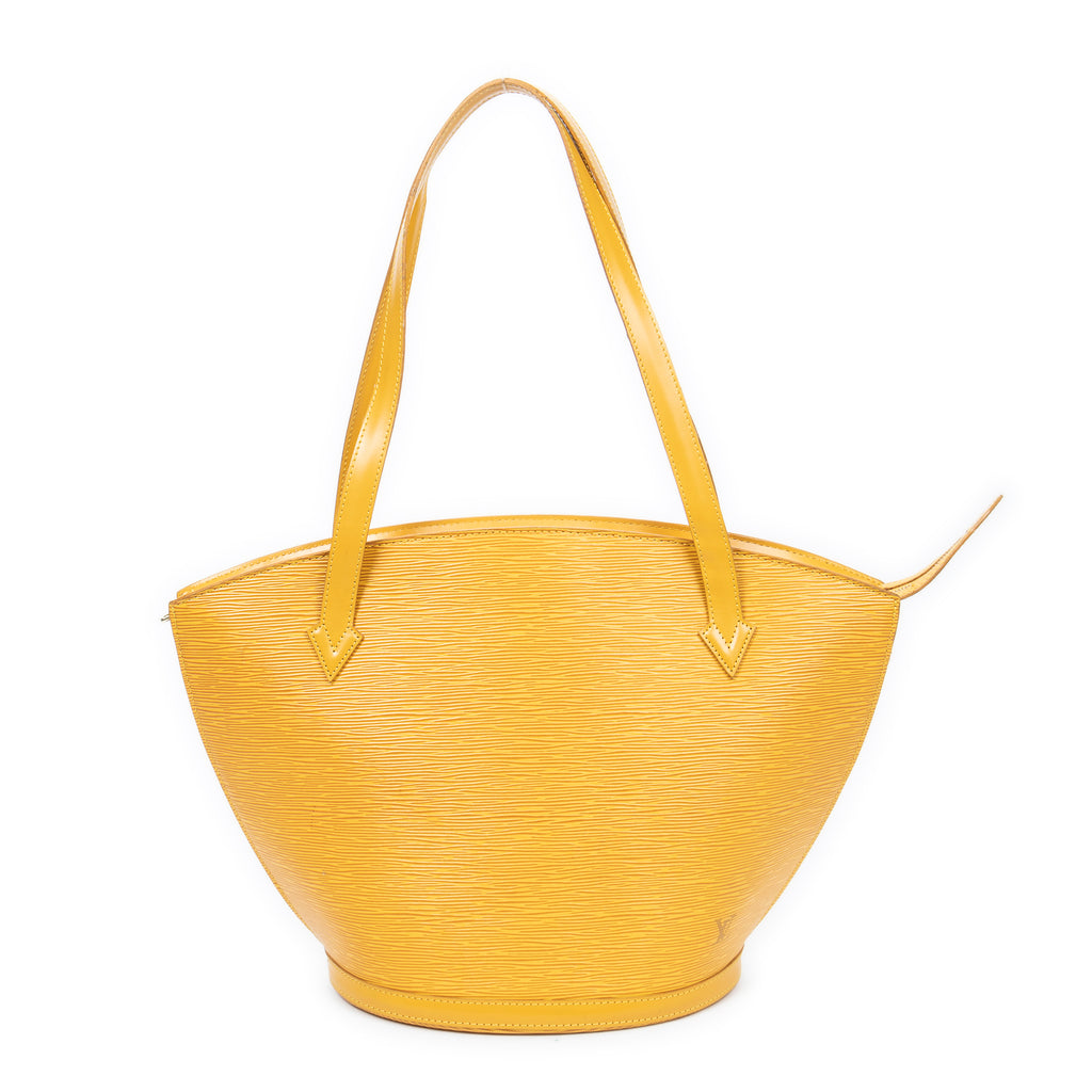 Shoulder Bag St-Jacques Shopping GM Yellow Epi