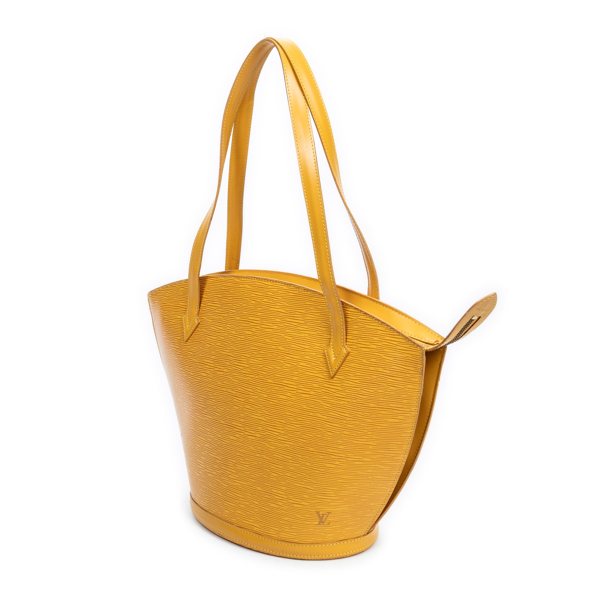 Shoulder Bag St-Jacques Shopping GM Yellow Epi
