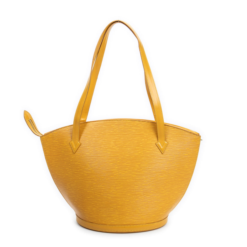 Shoulder Bag St-Jacques Shopping GM Yellow Epi