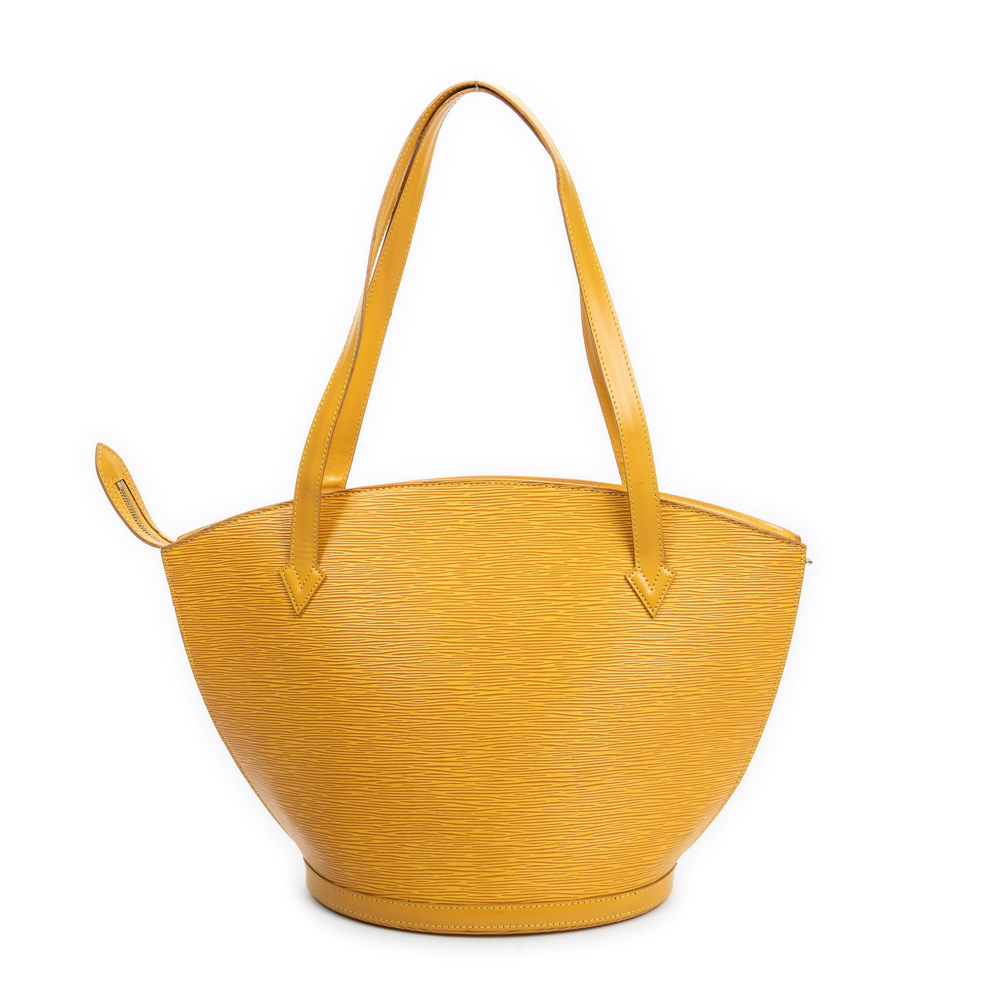Shoulder Bag St-Jacques Shopping GM Yellow Epi