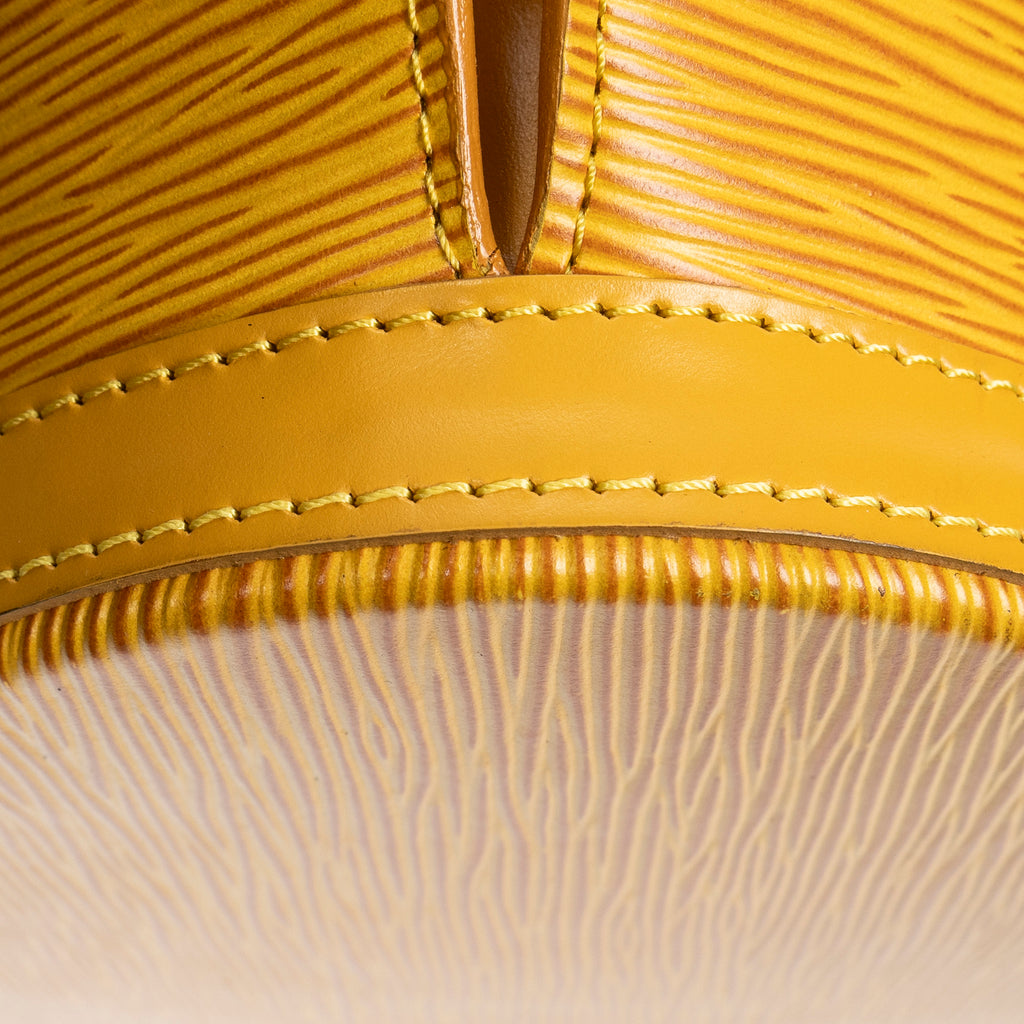 Shoulder Bag St-Jacques Shopping GM Yellow Epi