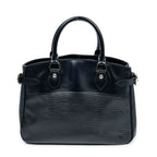 Handbag Passy PM Black Epi