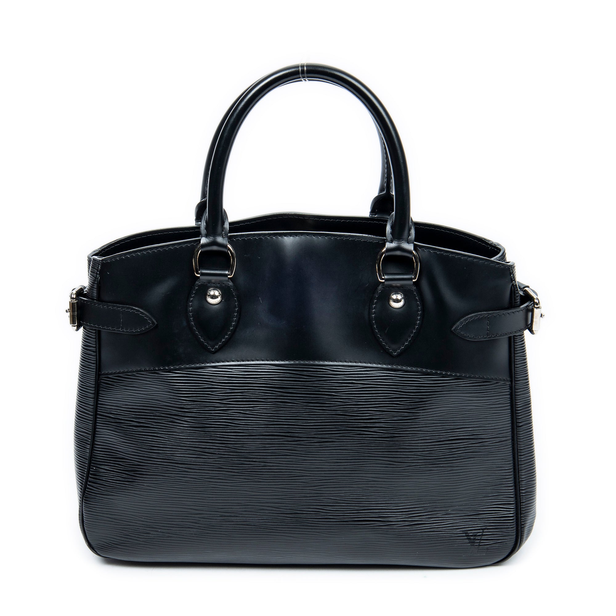 Handbag Passy PM Black Epi