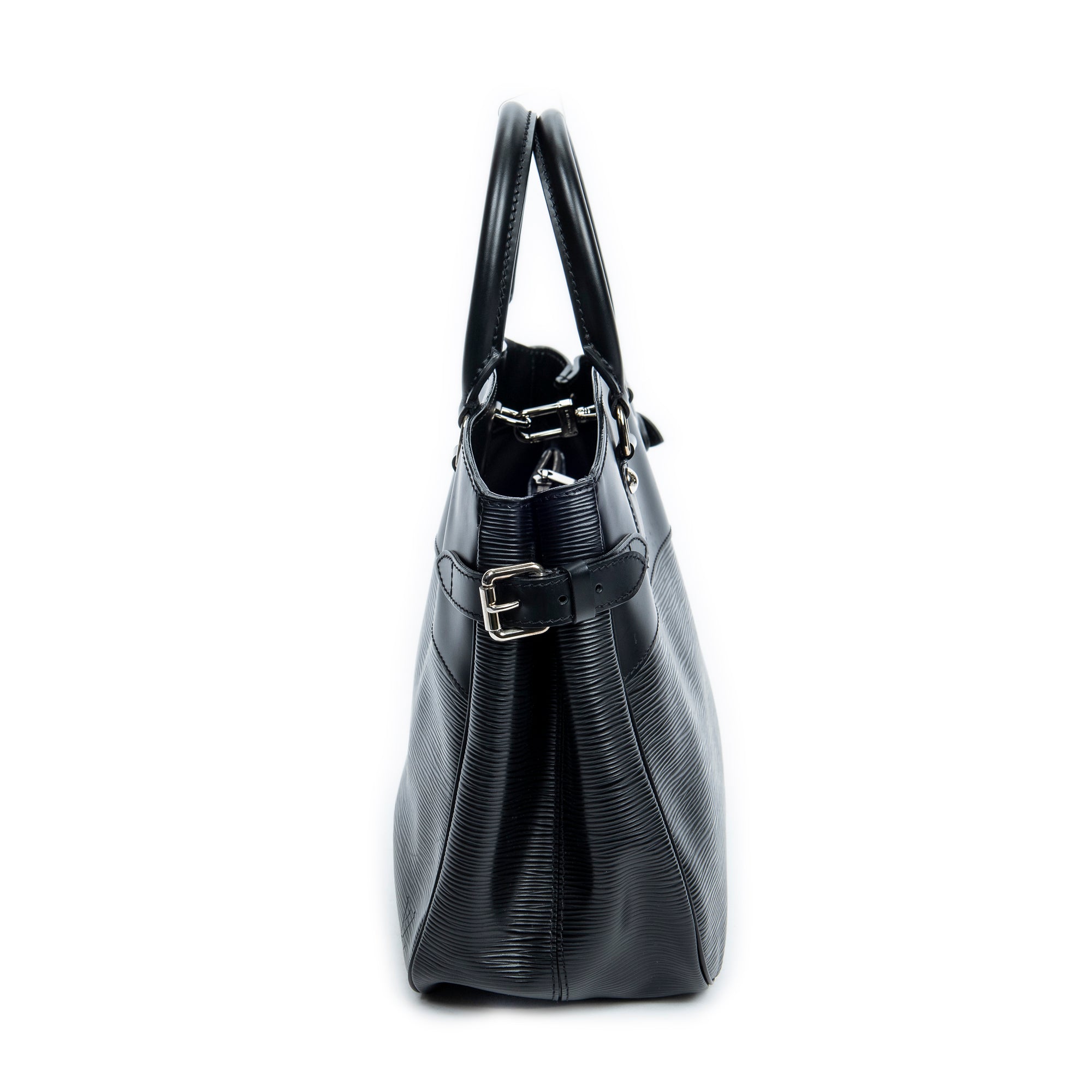 Handbag Passy PM Black Epi