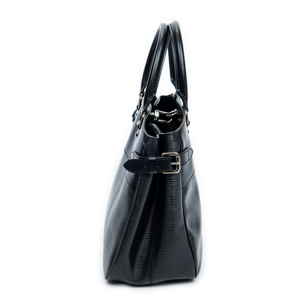 Handbag Passy PM Black Epi