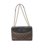 Shoulder Bag Saint Placide Brown Monogram Canvas