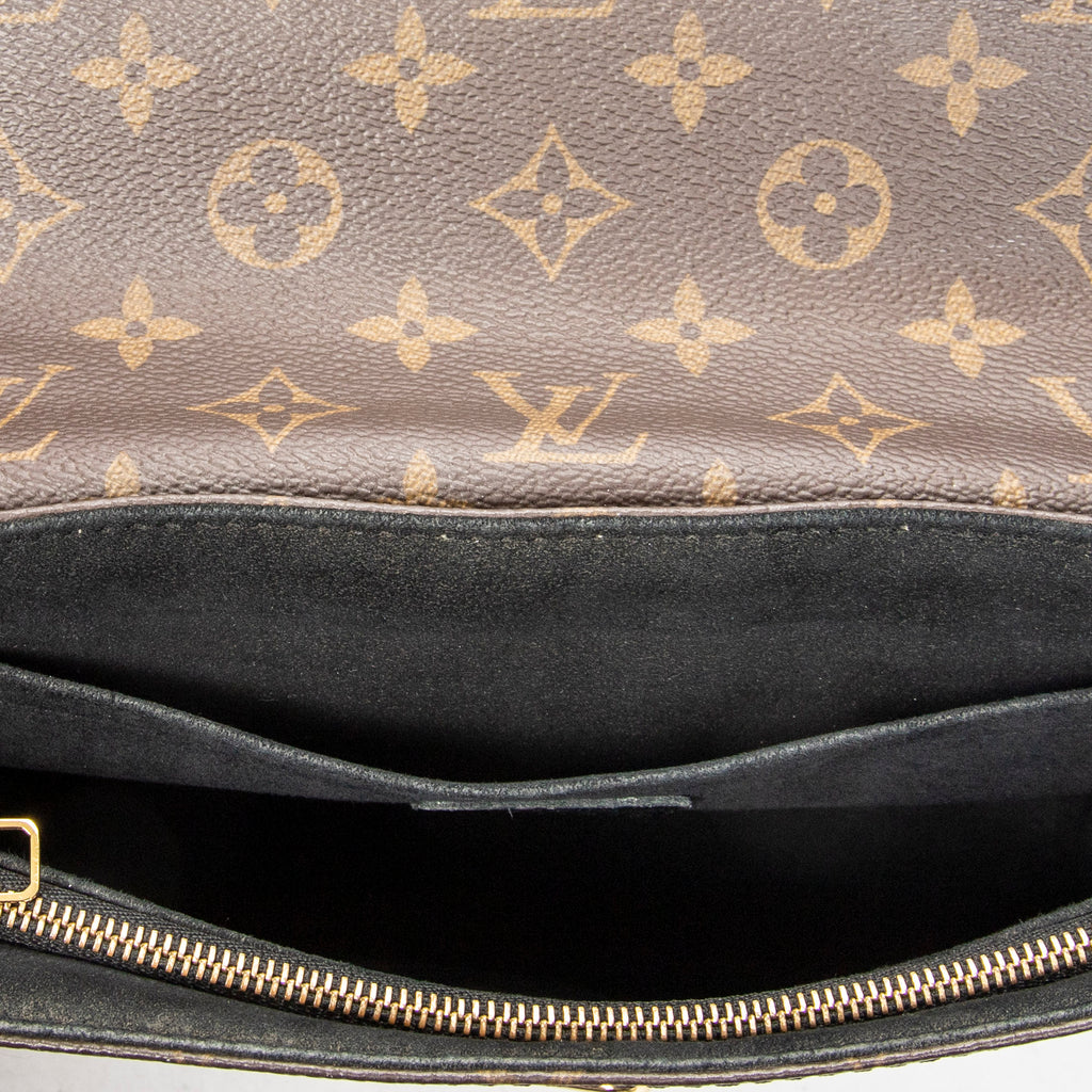 Shoulder Bag Saint Placide Brown Monogram Canvas