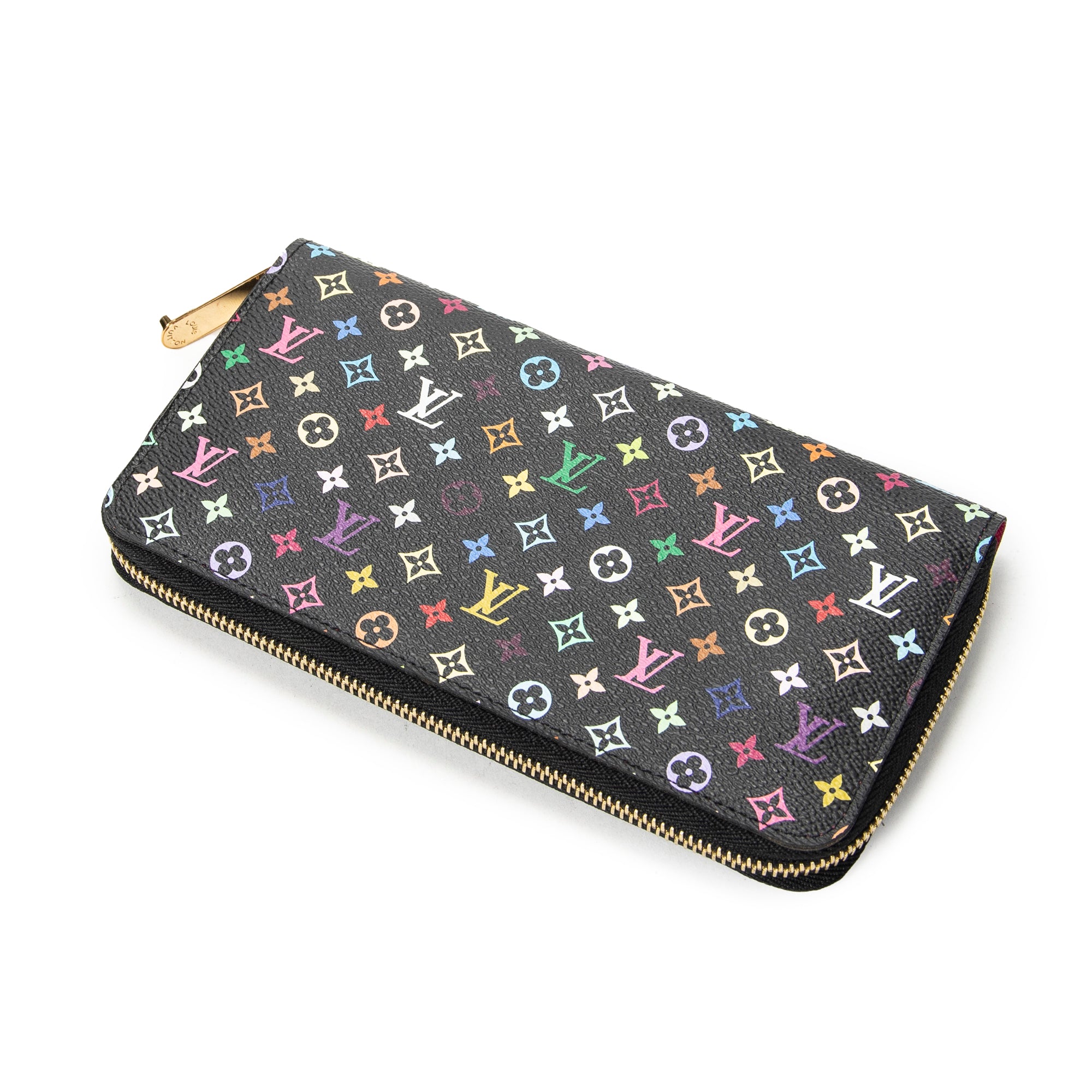 Wallet Zippy Wallet Black Multicolore Monogram