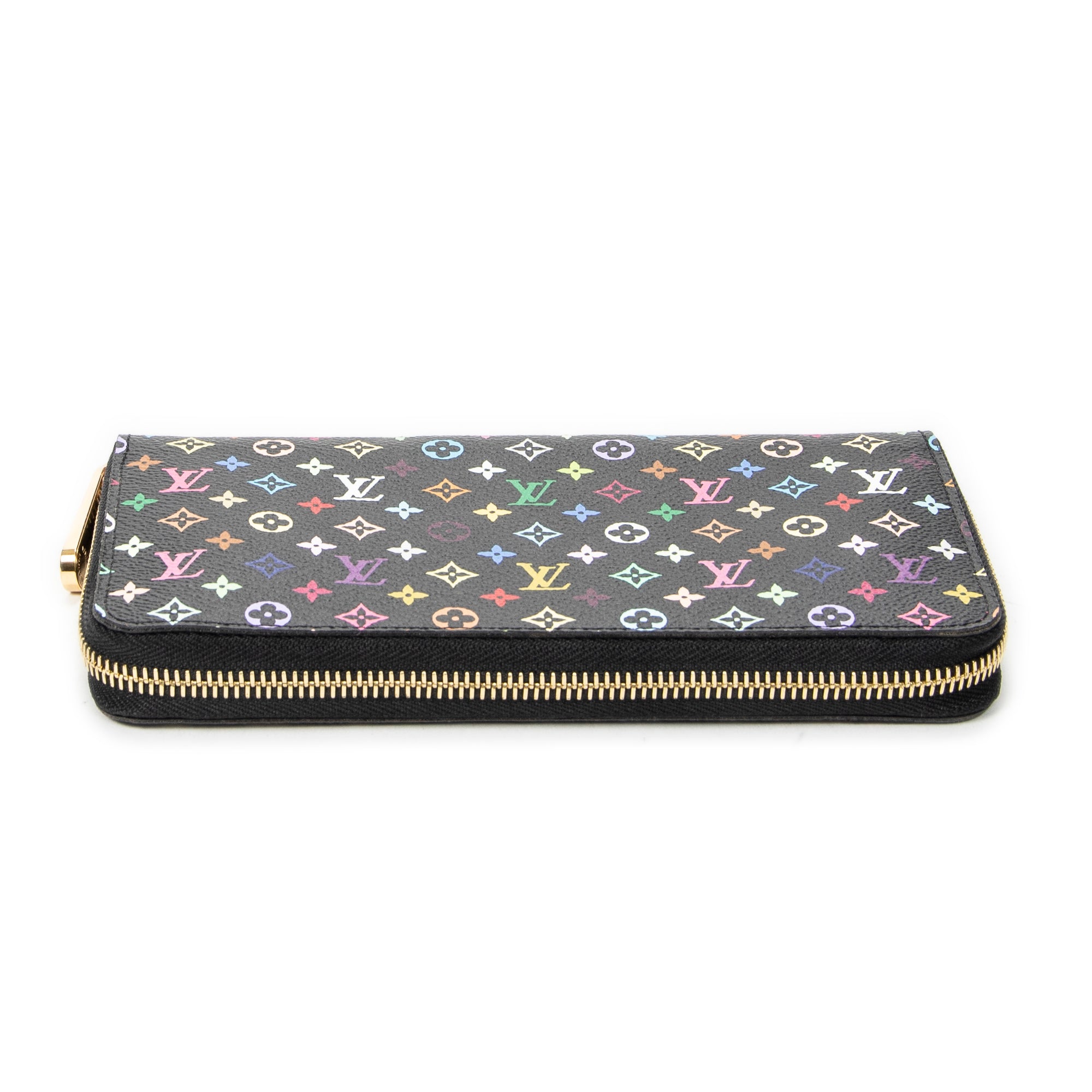 Wallet Zippy Wallet Black Multicolore Monogram