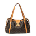 Shoulder Bag Stresa Brown Monogram Canvas