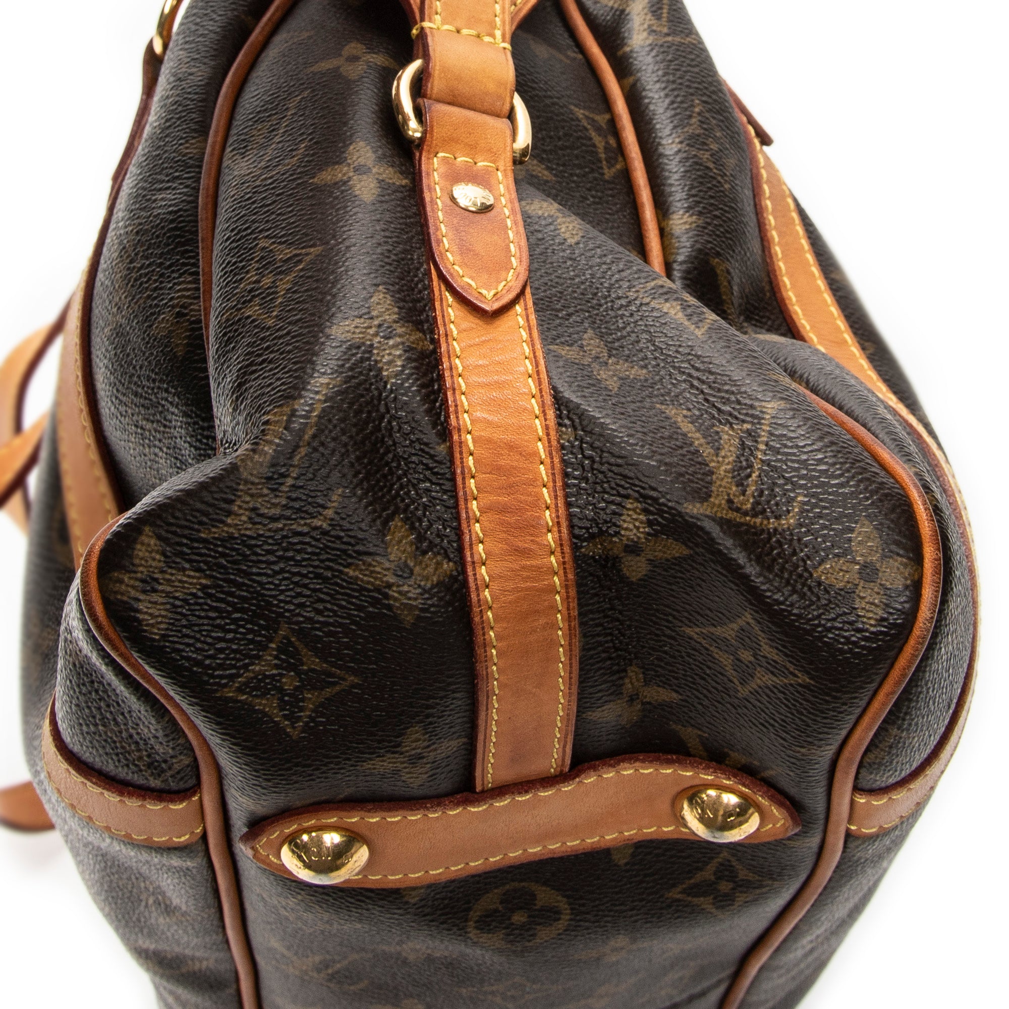 Shoulder Bag Stresa Brown Monogram Canvas