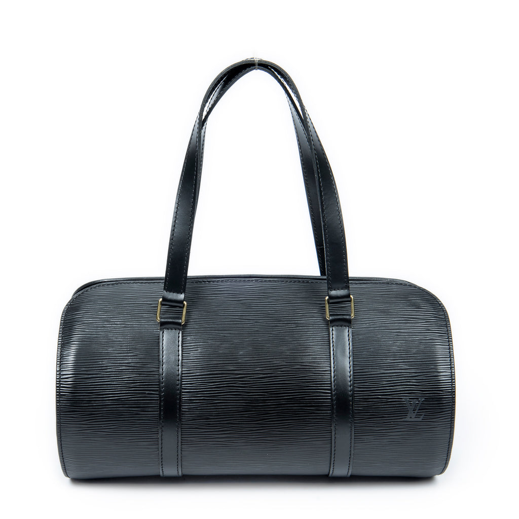 Handbag Soufflot Black Epi