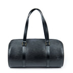 Handbag Soufflot Black Epi