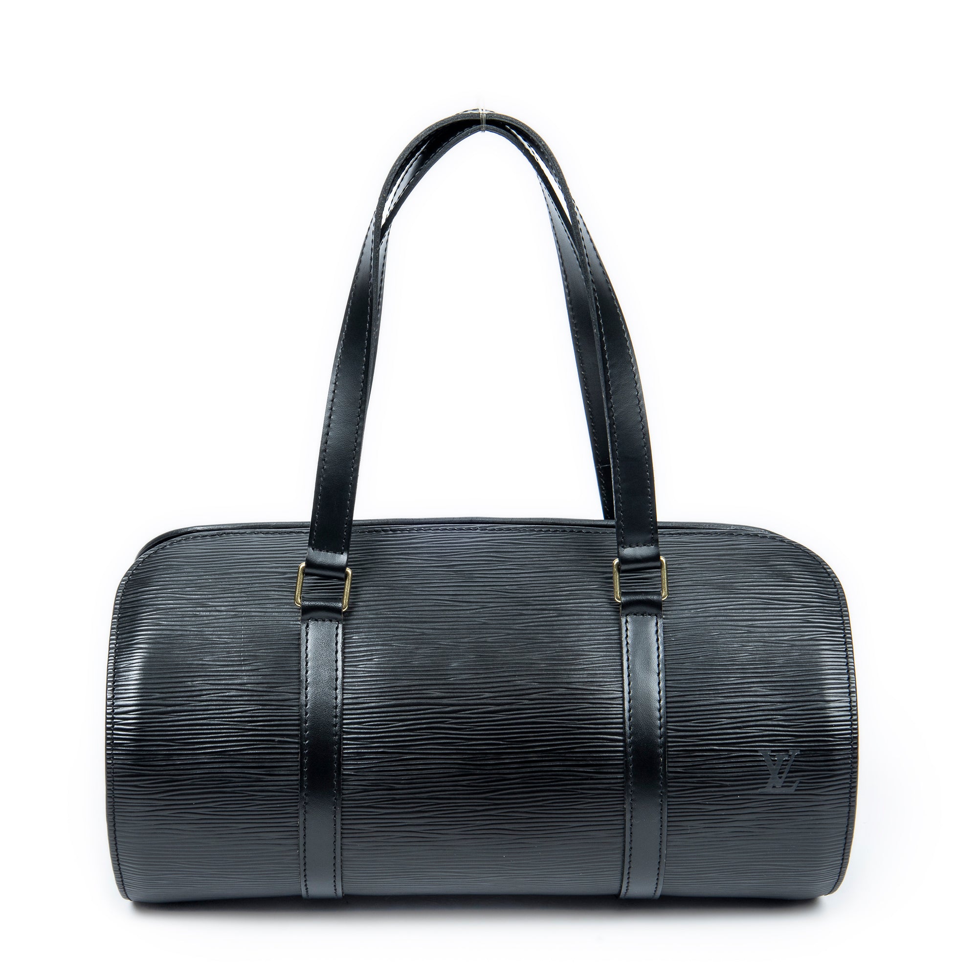 Handbag Soufflot Black Epi