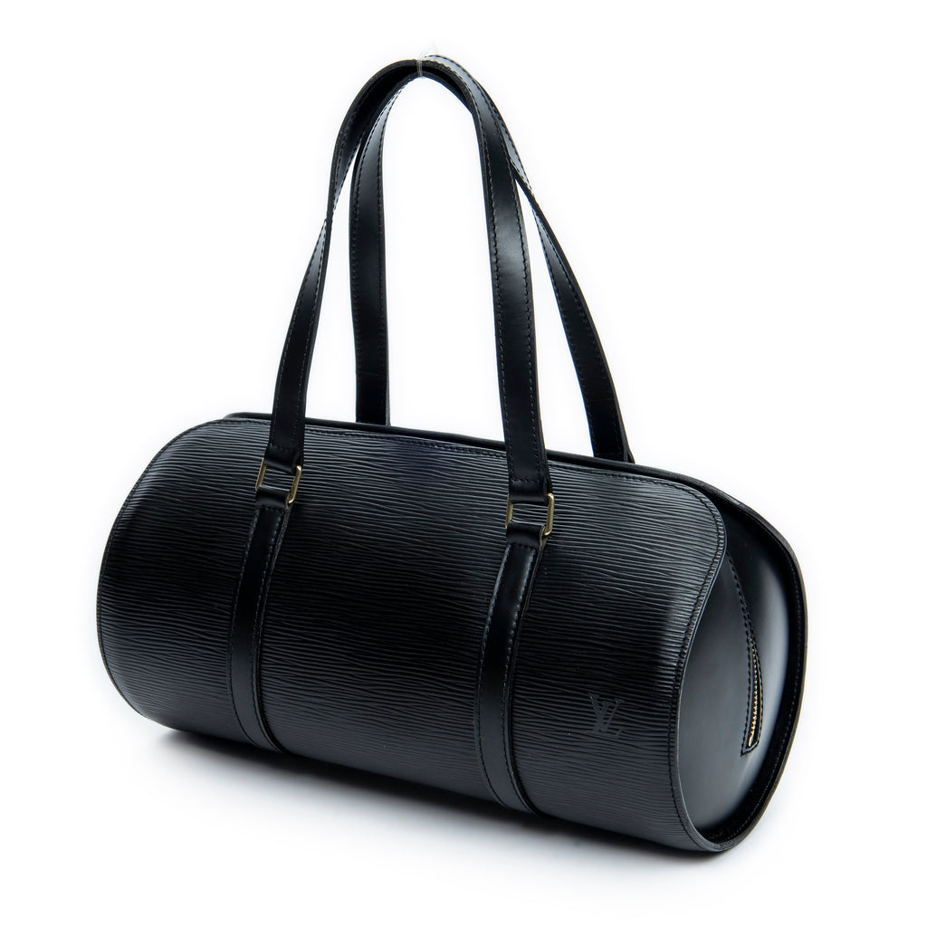 Handbag Soufflot Black Epi