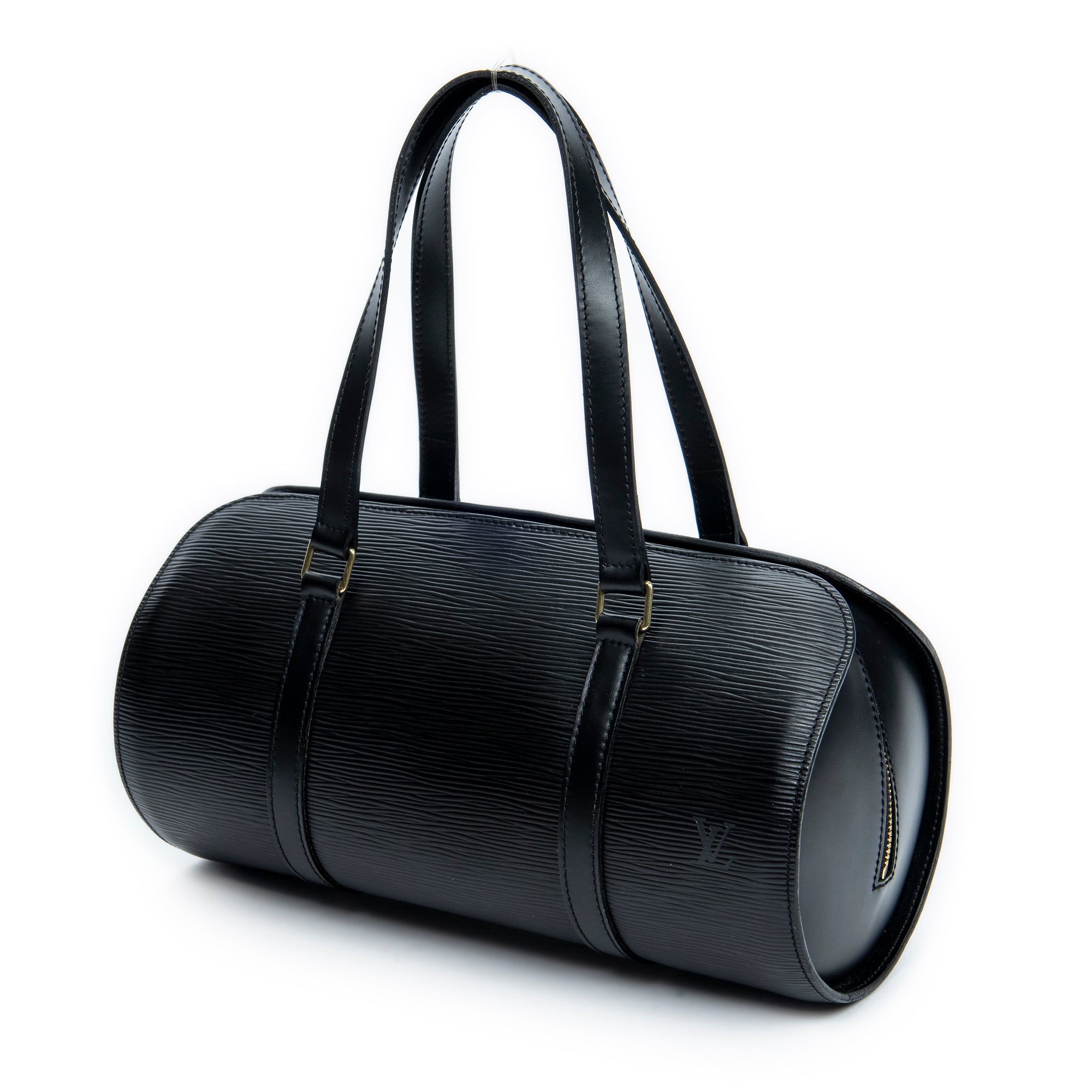 Handbag Soufflot Black Epi