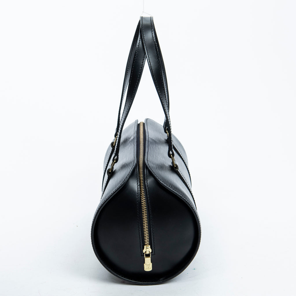 Handbag Soufflot Black Epi