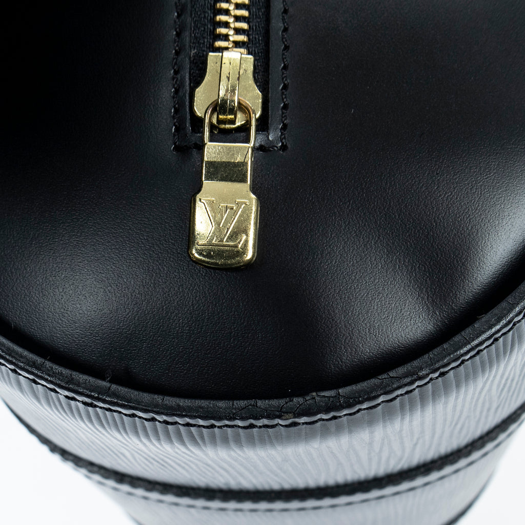 Handbag Soufflot Black Epi