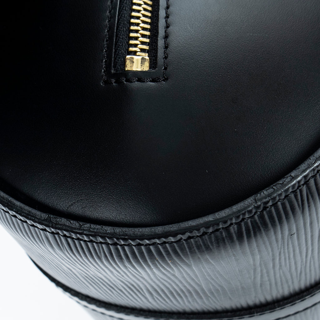 Handbag Soufflot Black Epi