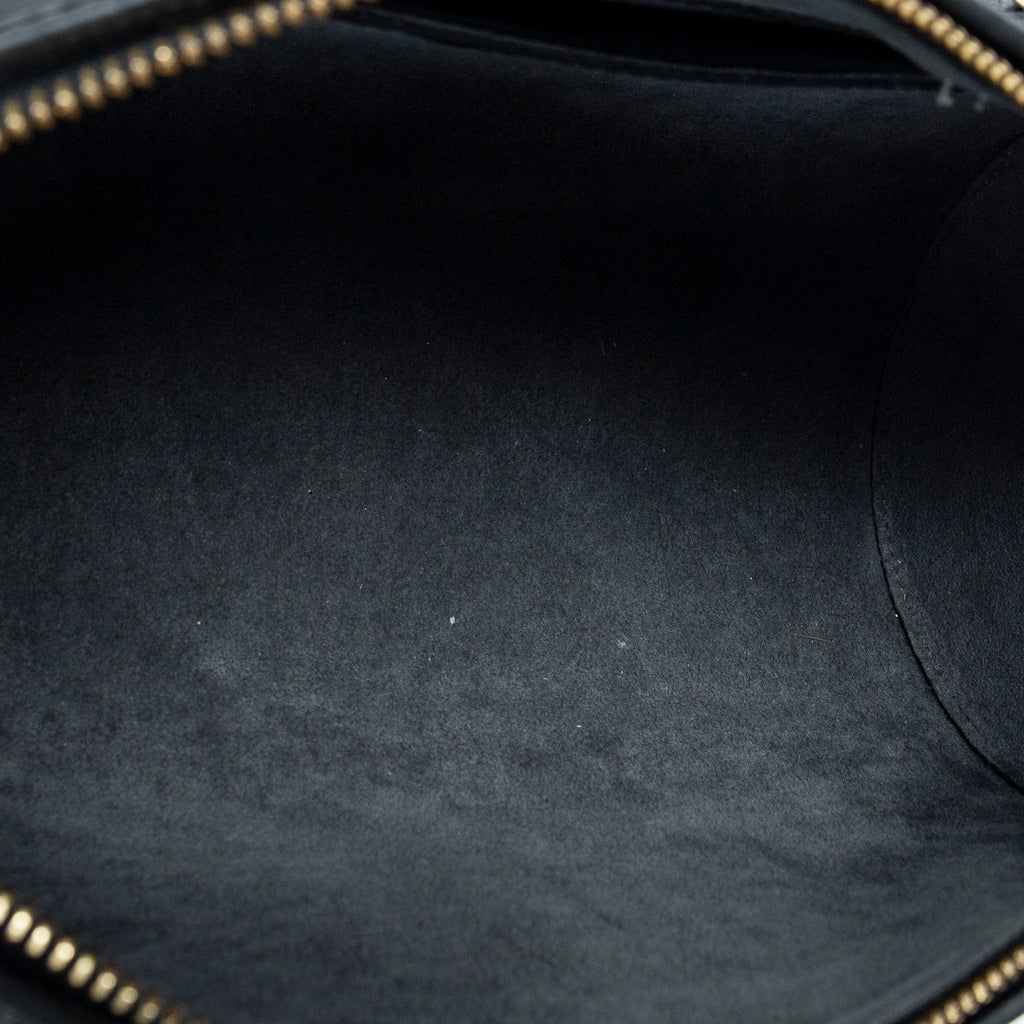 Handbag Soufflot Black Epi