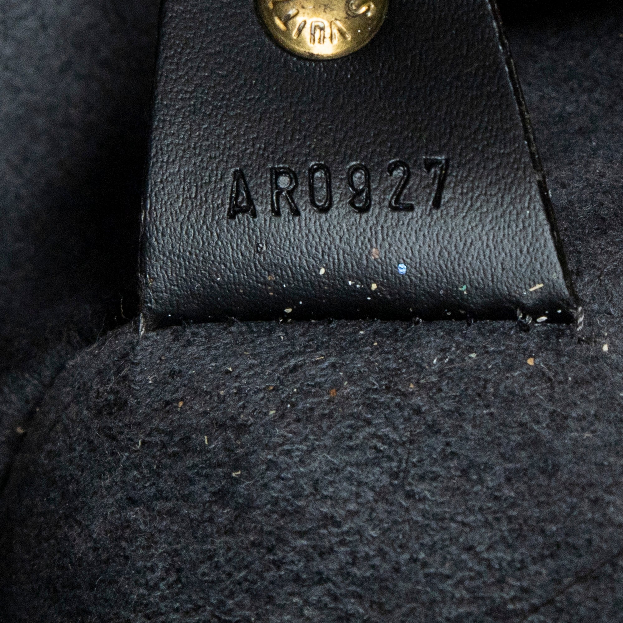 Handbag Soufflot Black Epi