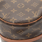 Handbag Papillon 30 Brown Monogram Canvas