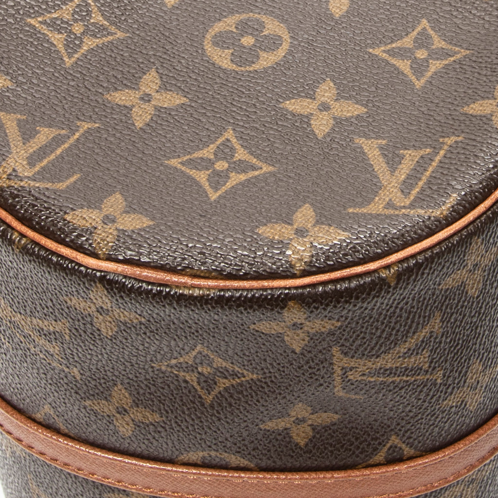 Handbag Papillon 30 Brown Monogram Canvas