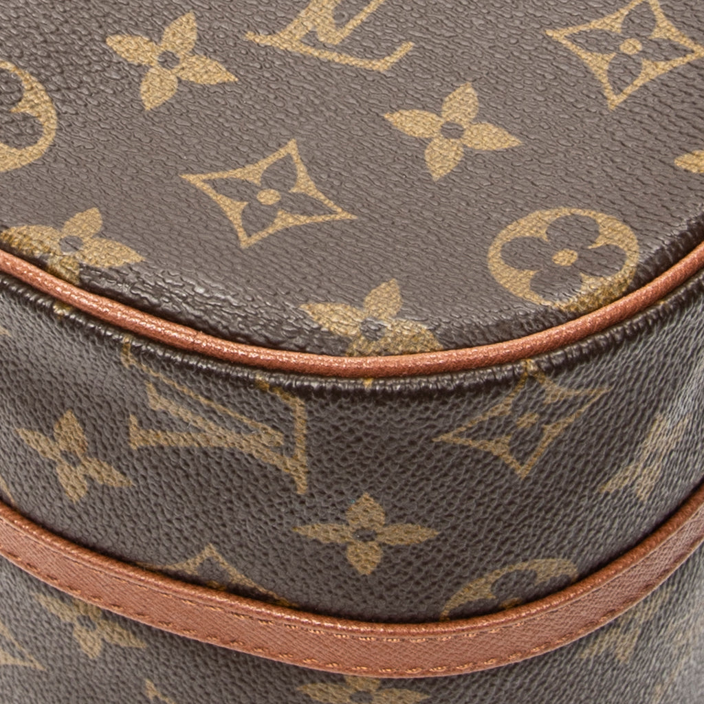 Handbag Papillon 26 Brown Monogram Canvas