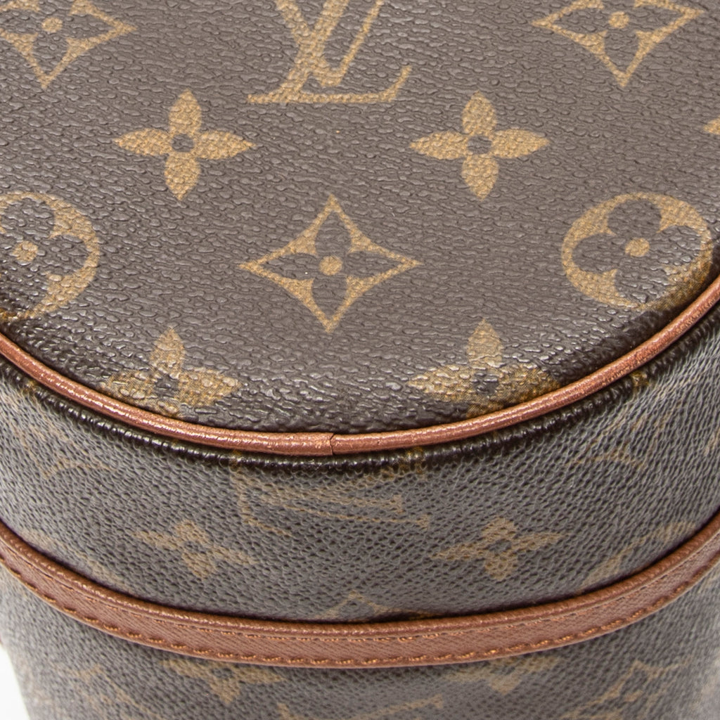 Handbag Papillon 26 Brown Monogram Canvas