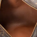 Handbag Papillon 26 Brown Monogram Canvas