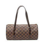Handbag Papillon 30 Brown Damier Ebene
