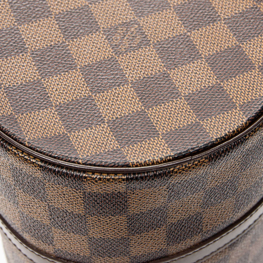 Handbag Papillon 30 Brown Damier Ebene