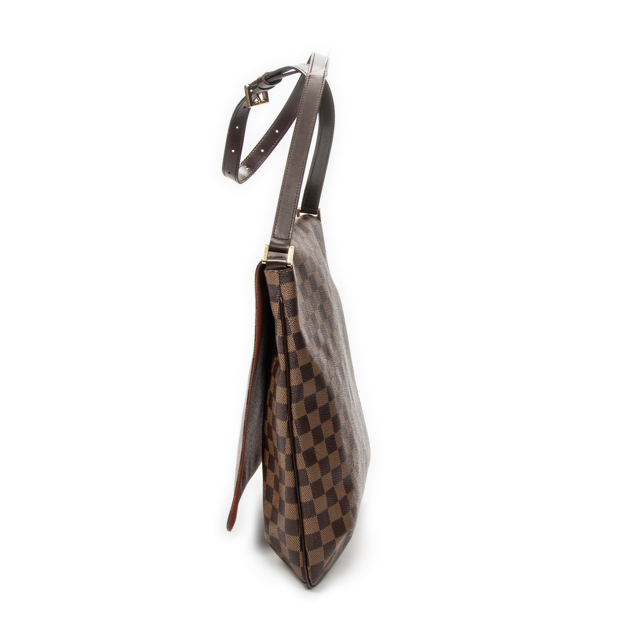 Shoulder Bag Musette Brown Damier Ebene