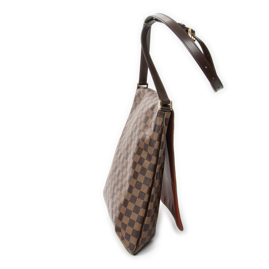 Shoulder Bag Musette Brown Damier Ebene
