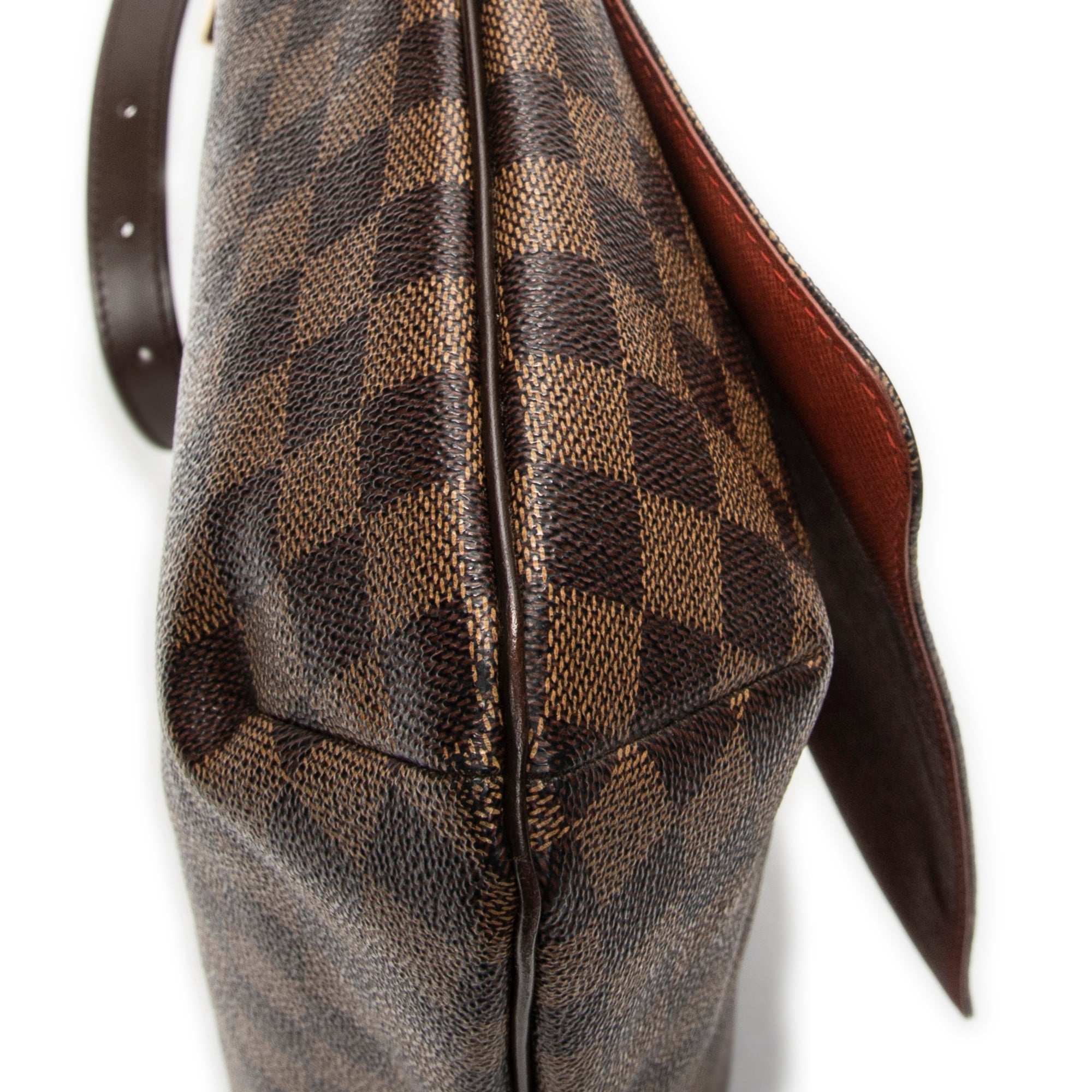 Shoulder Bag Musette Brown Damier Ebene