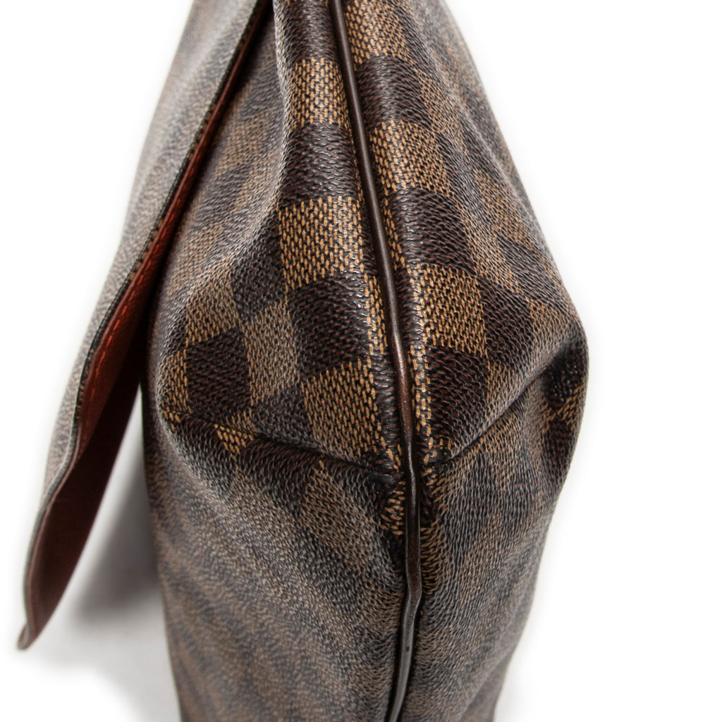 Shoulder Bag Musette Brown Damier Ebene