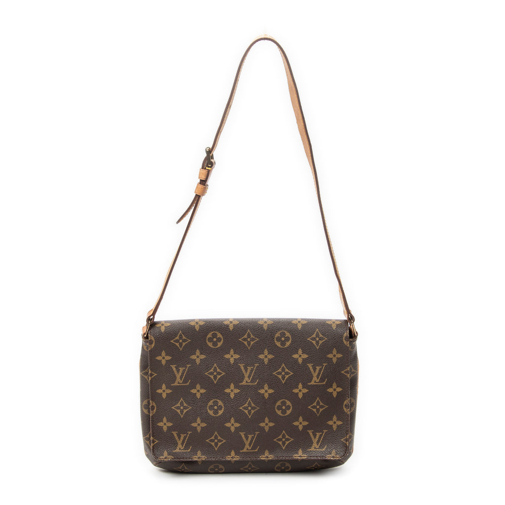 Shoulder Bag Musette Tango Brown Monogram Canvas