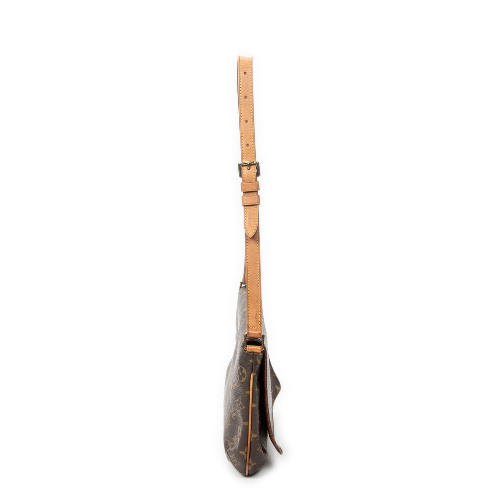 Shoulder Bag Musette Tango Brown Monogram Canvas