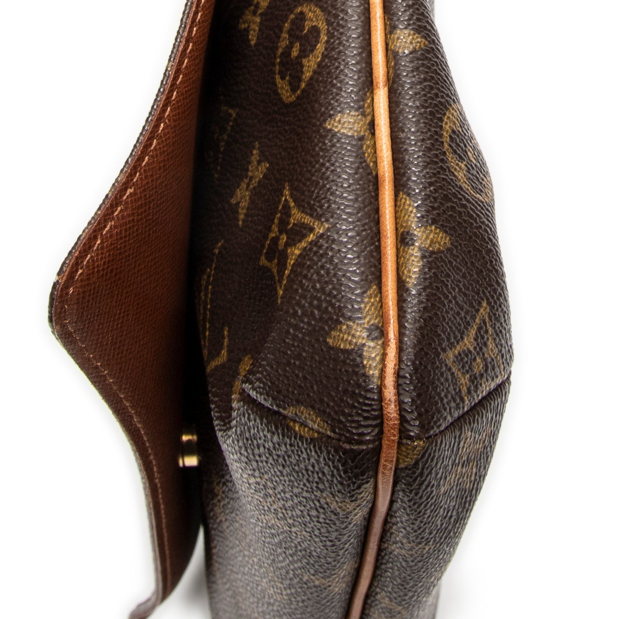 Shoulder Bag Musette Tango Brown Monogram Canvas