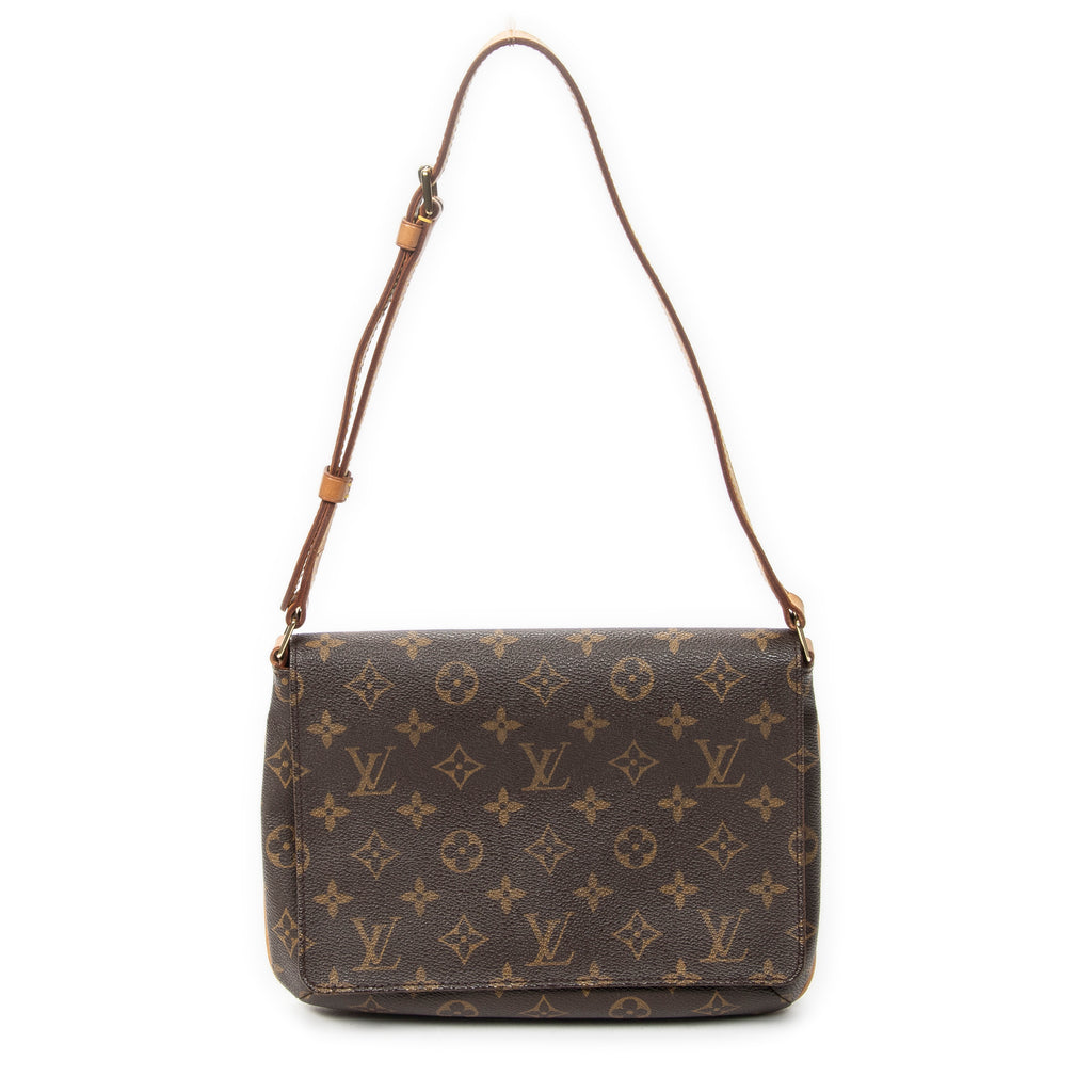 Shoulder Bag Musette Tango Brown Monogram Canvas