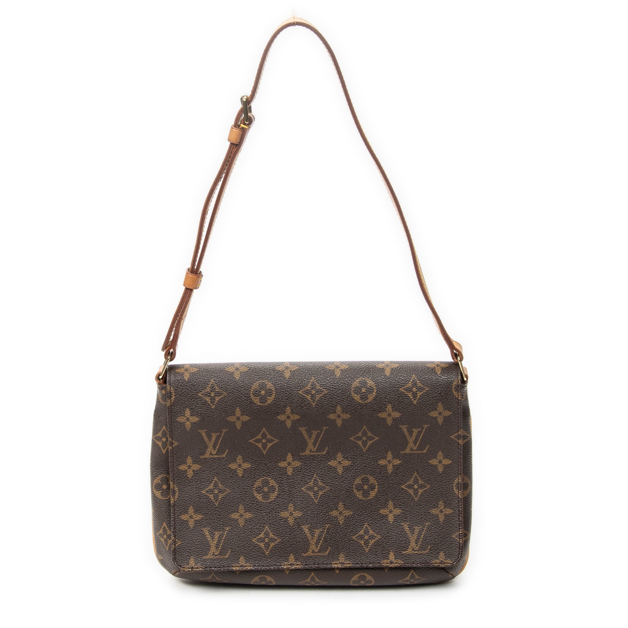 Shoulder Bag Musette Tango Brown Monogram Canvas