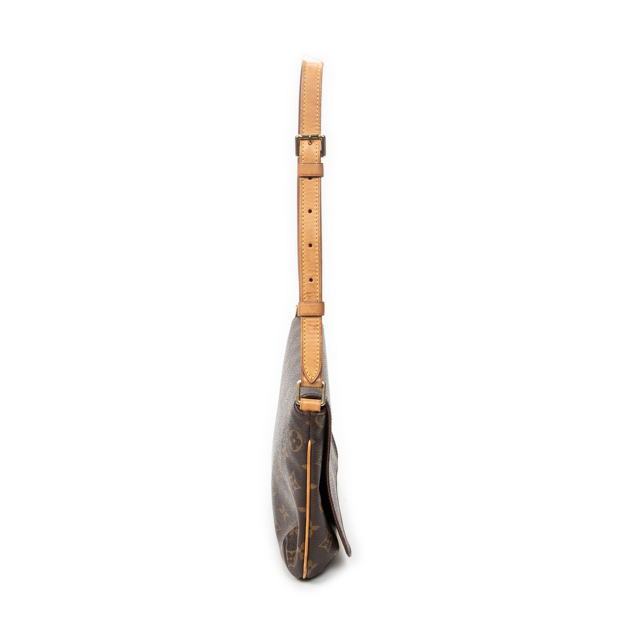 Shoulder Bag Musette Tango Brown Monogram Canvas