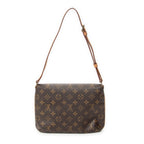 Shoulder Bag Musette Tango Brown Monogram Canvas
